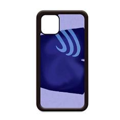 Imagem de Ilustração Blue Stripe Short Pattern para iPhone 11 Pro Max Capa para Apple Mobile Case Shell