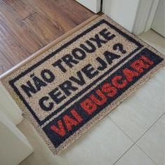 Imagem de Tapete Capacho Personalizado - Não Trouxe Cerveja 60x40