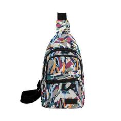 Imagem de WisePoint Bolsa tiracolo transversal, bolsa transversal de nylon com alça ajustável, pochete transversal, Colorido., Small