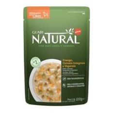Imagem de Ração Úmida Guabi Natural Frango. Cereias E Vegetais Para Cães Adultos - 100 G