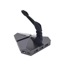 Imagem de Mouse Bungee Usb Hub 3 Portas Leitor Microsd Mb-200Si C3Tech