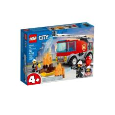 Imagem de Brinquedo Lego City Caminhão Dos Bombeiros Com Escada 60280