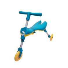 Imagem de Triciclo Bimba Infantil Motoca Bicicleta Sem Pedal Dobrável - Bh Store