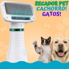 Imagem de Aparelho Secador Pet Banho Tosa Escova Tira Pelos Cães Gatos