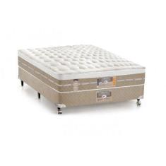 Imagem de Cama Box Casal Castor Silver Star Air Pocket One Face 138X188x59 + Box