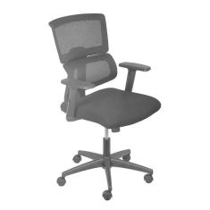 Imagem de Cadeira de Escritório Atlanta Baixa - Preto