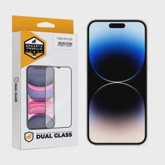 Imagem de Película Para Iphone 14 Pro Max - Dual Glass Preta - Gshield