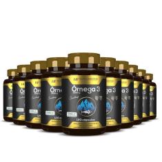 Imagem de 10X omega 3 concentrado meg 3 120 caps hf suplementos