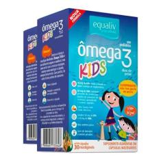 Imagem de Kit 2 Ômega 3 Pro Kids Oil Equaliv 30 Cápsulas