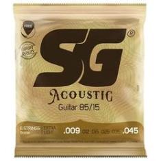 Imagem de Encordoamento de Violão SG IZ6689 Aço 009 Bronze