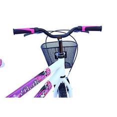 Imagem de Bicicleta aro 20 fem onix cor pink com cadeirinha