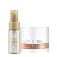 Imagem de Kit Wella Professionals Fusion Reflections Máscara Oil Light (2 Produtos)