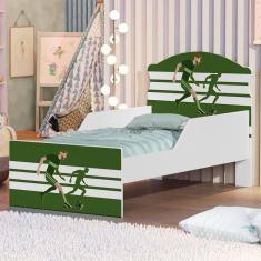Imagem de Cama Infantil Atacante Futebol Com Colchão