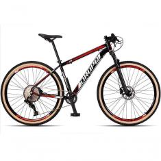 Imagem de Bicicleta 29 Dropp Z3 12V Freio Hidráulico Preto+Vermelho