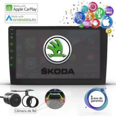 Imagem de Central Multimidia 9 Pol Apple Carplay Android Auto Bt Skoda - First O
