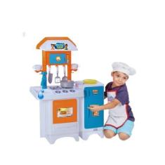 Imagem de Cozinha Infantil Completa Sai Água de Verdade - Magic toys menino gran