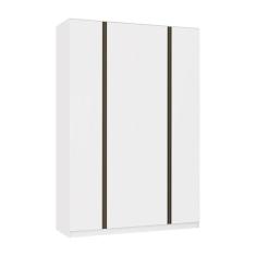 Imagem de Guarda Roupa 4 Portas 159,2 Cm Branco Ff Com Branco Mat