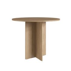 Imagem de Mesa de Reunião Redonda Para Escritório Macadamia m.com