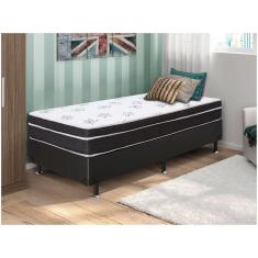 Imagem de 2 Sofás Área e Mesa Igapó Alumínio Pintura Preta Corda Náutica Estofad