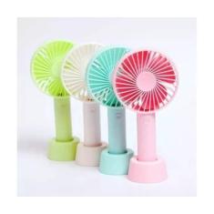 Imagem de Mini Ventilador Portátil De Mão E Mesa Usb Recarregável - Lelong 