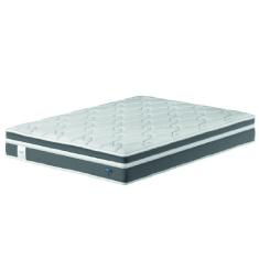 Imagem de Colchão Casal Molas Ensacadas Euro In Up 138x188x26cm Cinza / Branco Probel - Suporta até 110kg por Pessoa