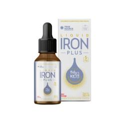 Imagem de Multivítaminico Ferro Liquid Iron Plus Baby Kids True Source 30ml