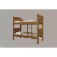 Imagem de Beliche / Cama Solteiro Lili 100% Mdf Estrado Em Eucalipto Reforçado C