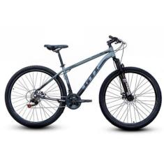 Imagem de Bicicleta GTI Roma Aro 29 Quadro 17 Alumínio cinza/preto 24V.