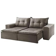 Imagem de Sofá 4 Lugares Retrátil Reclinável 2,90m Invictus Móveis Mix