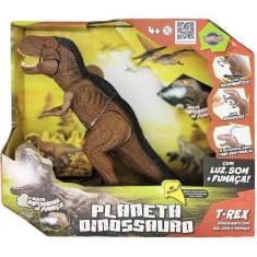 Imagem de Dinossauro T-Rex Com Som Luz e Fumaça Toyng 42492