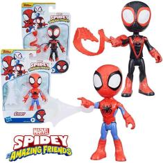 Imagem de Bonecos Miles Morales e Homem Aranha Spidey Amazing Friends