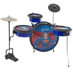 Imagem de Bateria Infantil Ul Warner Bros Superman Heroes - Luen