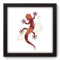 Imagem de Quadro Decorativo - Lagarto - 22cm x 22cm - 020qnsap