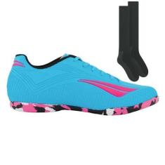 Imagem de Kit Chuteira Futsal Penalty Fúria + Par De Meião