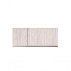 Imagem de Armário Aéreo Para Cozinha Andréia 120 Cm Com 3 Portas Castanha/avelã