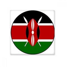 Imagem de Decalque brilhante de ejo de cerâmica com emblema nacional da África do Quênia