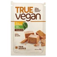 Imagem de Kit 2X: Proteína True Vegan Doce de Leite Sachê True Source 34g