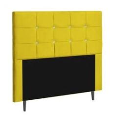 Imagem de Cabeceira Solteiro Strass Jordania 90 CM Suede  - D A Decor