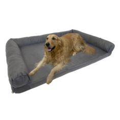 Imagem de Sofá Cama Pet Gigante - 120X80 Cm Tecido Impermeável - Cores - Pet Que