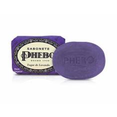 Imagem de Sabonete Em Barra Toque De Lavanda Glicerina Vegetal Vegano Phebo 90G