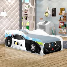 Imagem de Cama Carro Polícia Baby Kids Solteiro