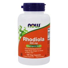 Rhodiola Rosea 500mg Extrato (120 Vcaps) - Now Foods