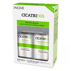 Imagem de Kit Shampoo + Condicionador Inoar Duo Cicatrifios 2x 2