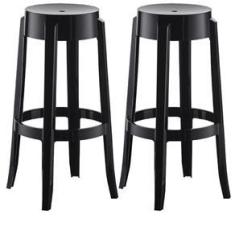 Imagem de Conjunto 2 Banquetas Plásticas Shine Plus UZ - Kappesberg