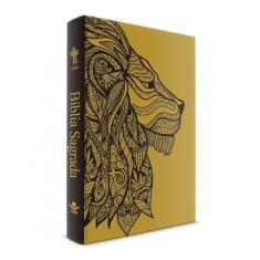 Imagem de Bíblia Leão Dourado - Capa Dura Luxo - Nova Tradução na Linguagem de Hoje - 0606529916411
