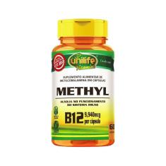 Imagem de Vitamina B12 Metilcobalamina Alto Teor 60 Cápsulas Vegano