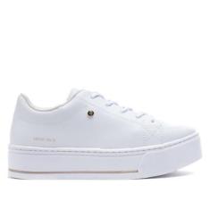 Imagem de Tênis Feminino Ramarim Flatform Branco/dourado-Feminino
