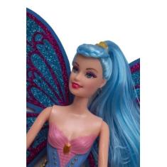 Imagem de Presente De Menina Dia Das Crianças Boneca Estilo Barbie Bailarina Asa