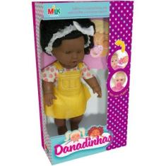 Imagem de Boneca Danadinha Negra 33CM - MILK