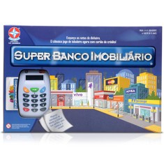 Jogo Super Banco Imobiliário - Estrela em Promoção na Americanas